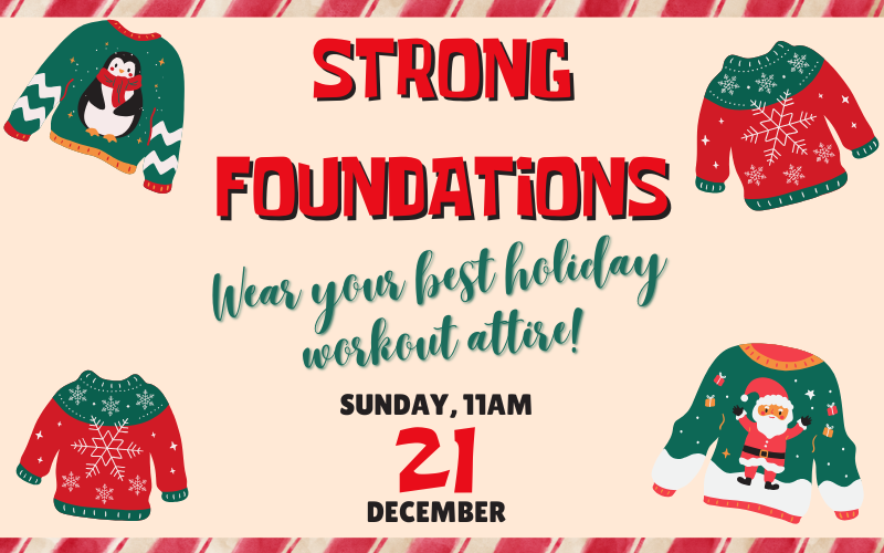 Strong Foundations — The Fitness Equation South Riding — Dec 21 11AM 