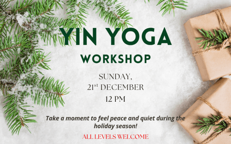 Yin Yoga Workshop — The Fitness Equation South Riding — Dec 21 12PM