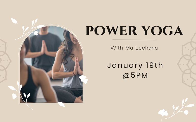 Power yoga class at The Fitness Equation South Riding led by instructor Ma Lochana