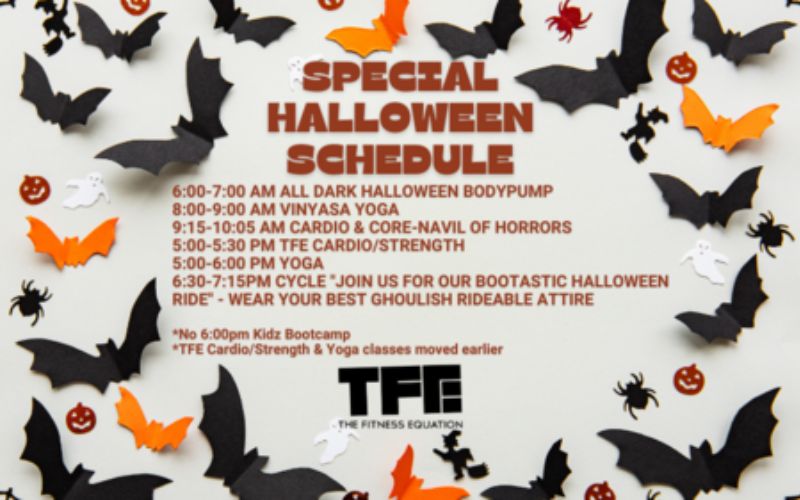 special halloween schedule 